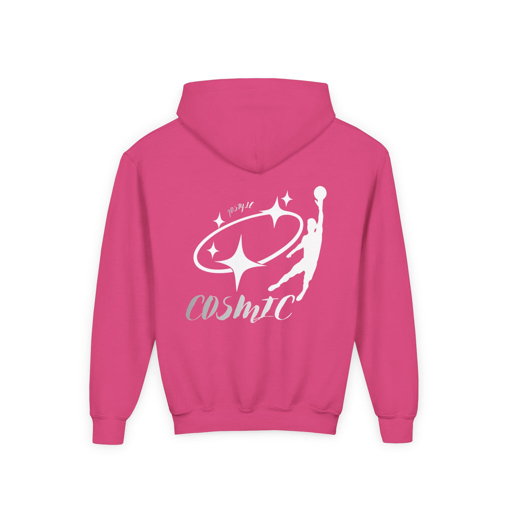 Youth Cosmic Hoodie — 'Cosmic' Space Graphic Hooded Sweatshirt JoStyle
