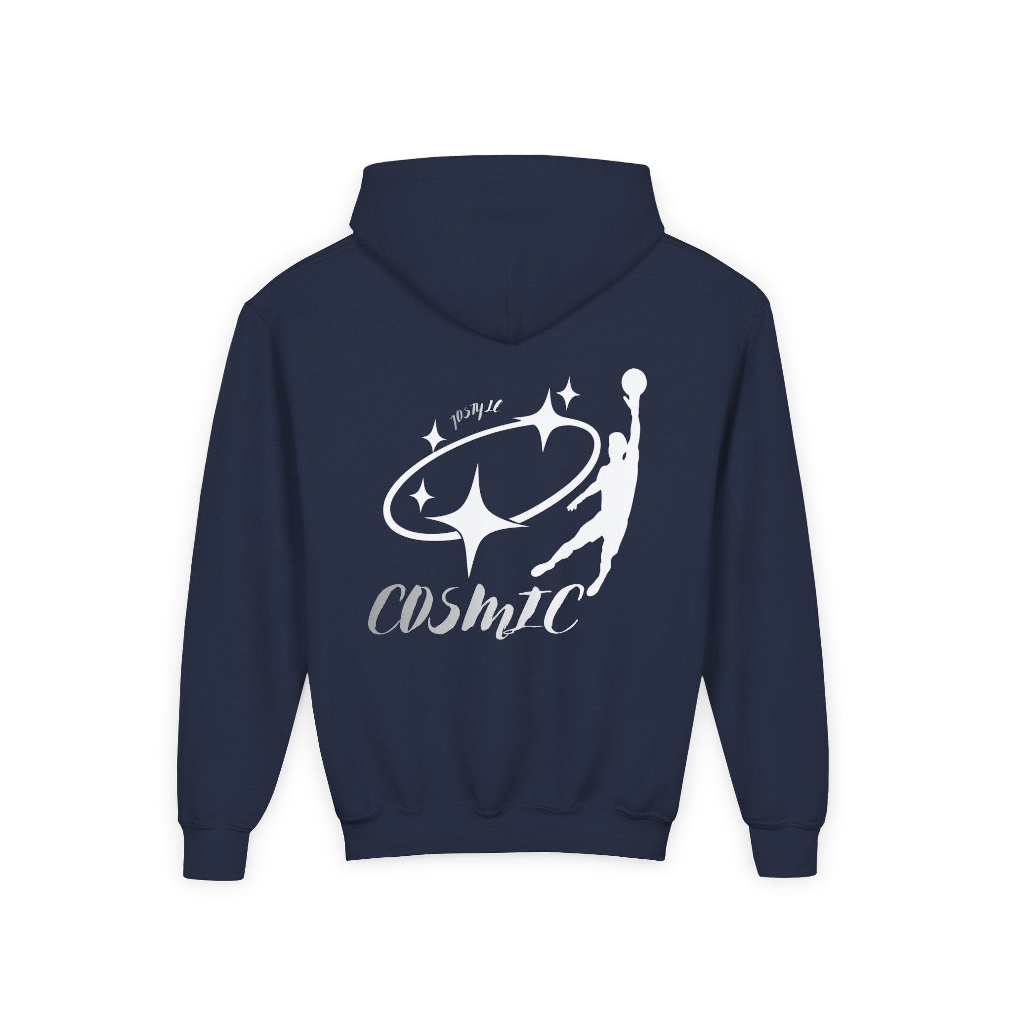 Youth Cosmic Hoodie — 'Cosmic' Space Graphic Hooded Sweatshirt JoStyle