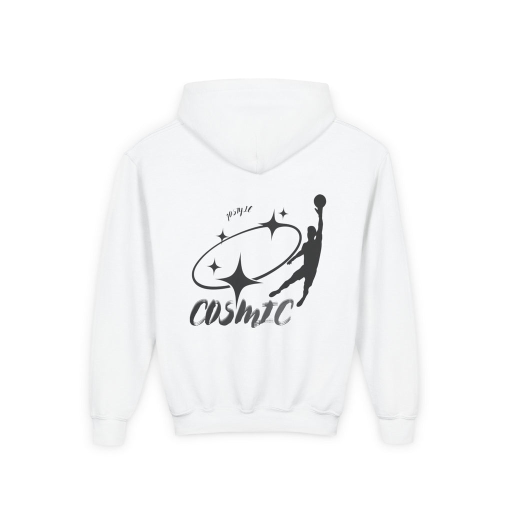 Youth Cosmic Hoodie — 'Cosmic' Space Graphic Hooded Sweatshirt JoStyle
