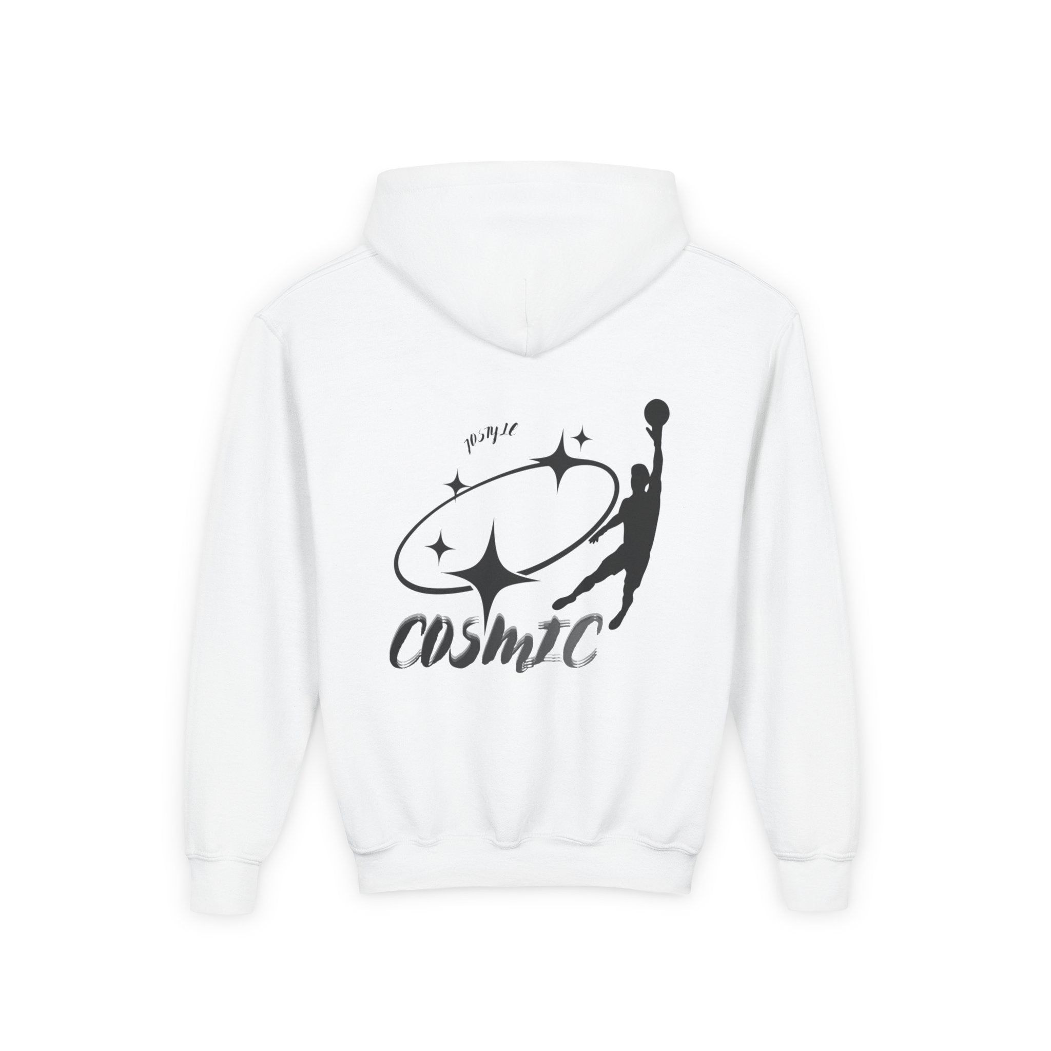 Youth Cosmic Hoodie — 'Cosmic' Space Graphic Hooded Sweatshirt JoStyle