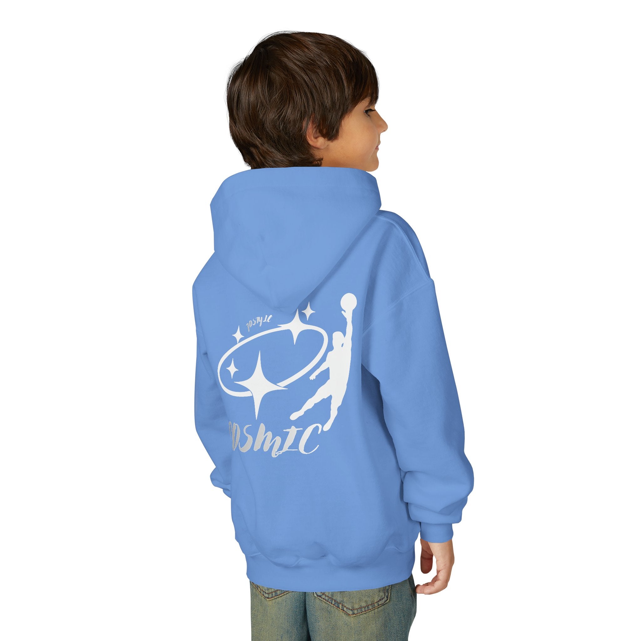 Youth Cosmic Hoodie — 'Cosmic' Space Graphic Hooded Sweatshirt JoStyle