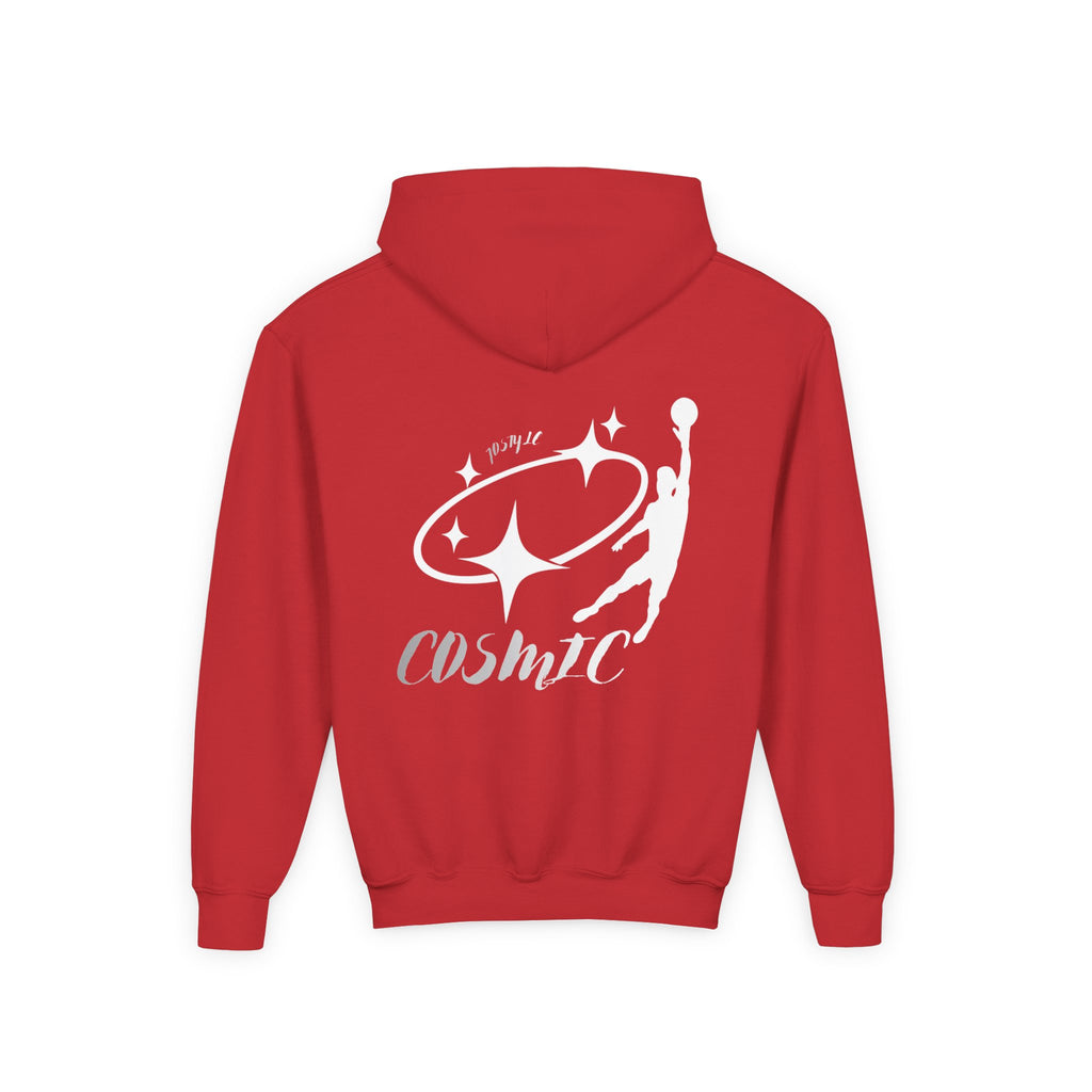 Youth Cosmic Hoodie — 'Cosmic' Space Graphic Hooded Sweatshirt JoStyle
