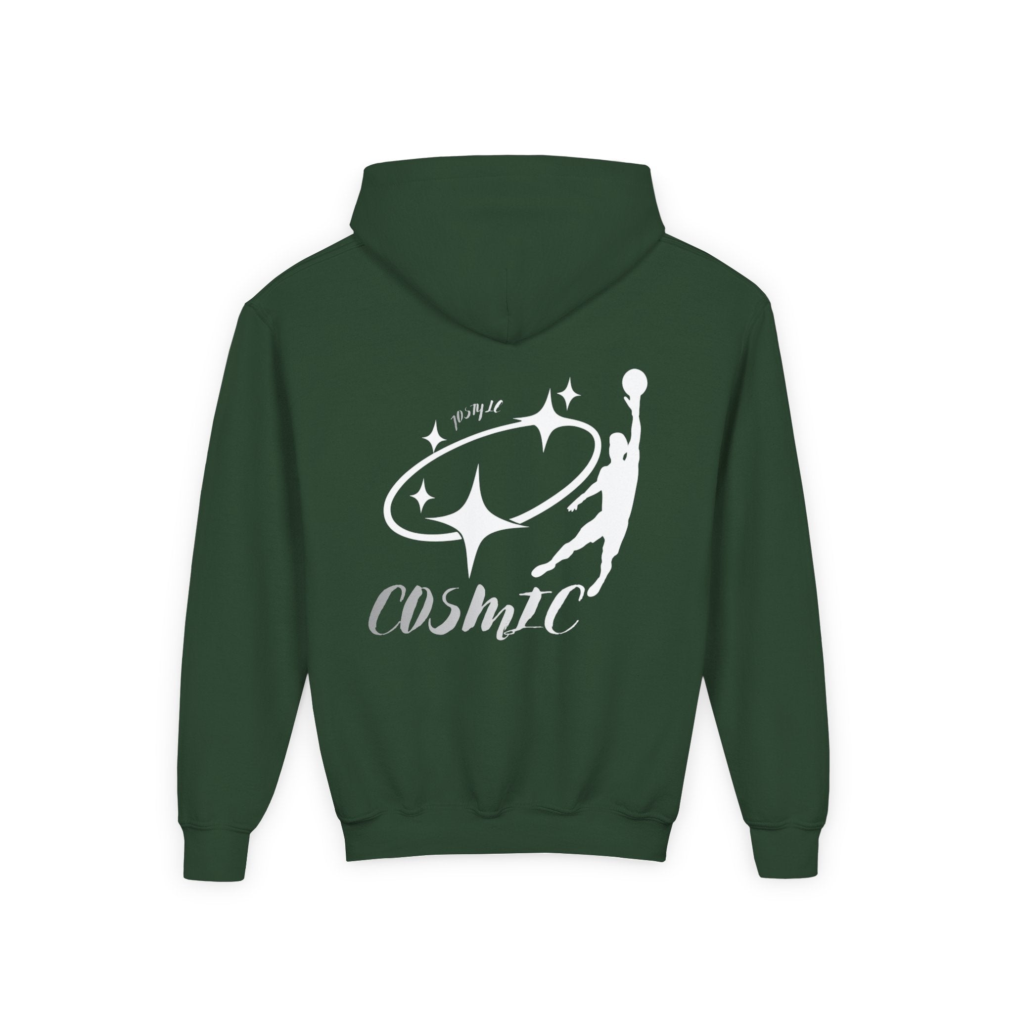 Youth Cosmic Hoodie — 'Cosmic' Space Graphic Hooded Sweatshirt JoStyle