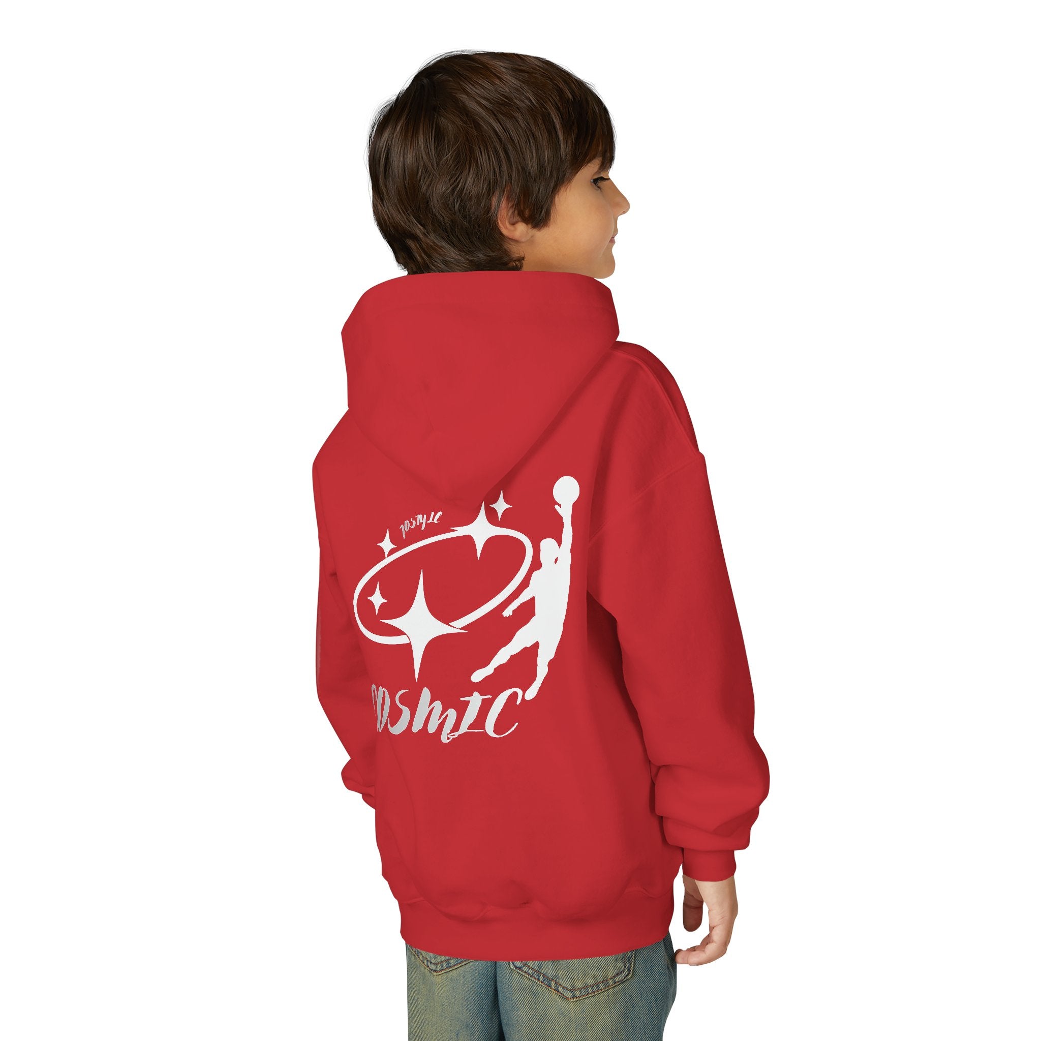 Youth Cosmic Hoodie — 'Cosmic' Space Graphic Hooded Sweatshirt JoStyle